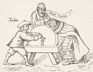 Le Roi Charles Ier sur la meule de l